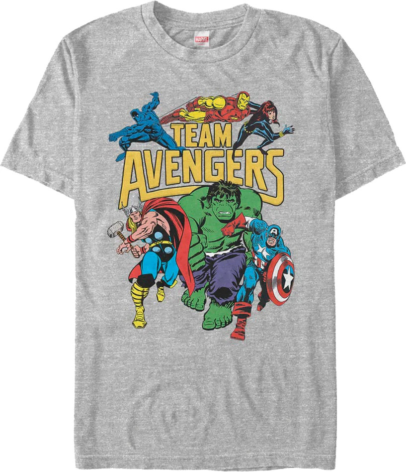 Avengers T-Shirt 180 GSM | 100% Cotton DTG Print