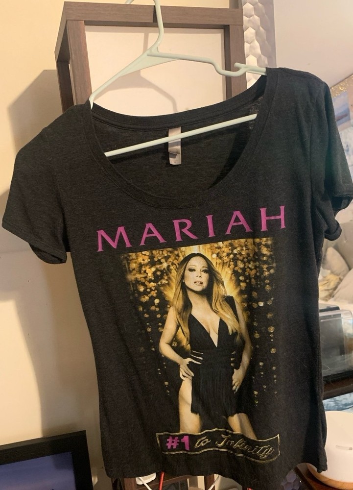 Black COlor Mariah Carey #1 Graphic Shirt Unisex Concert S-5XL II139