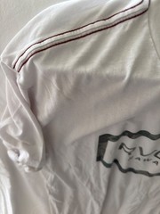vintage Men’s XL white RVCA contrast stitch Tee