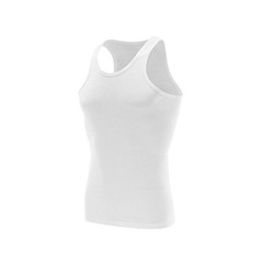 Men’s tank top pure cotton armpit shirt vest muscle shirt basic