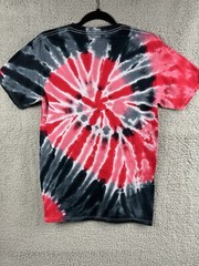Tie Dye Spiral T Shirt Hand Dyed USA By Dyenomite Size Adult S /Youth L Gorgeous