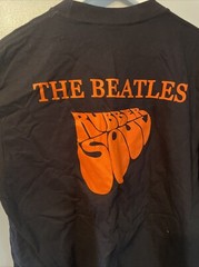 Beatles T Shirt Adult Large Black Subber Soul The Roxx Single Stitch Brand New
