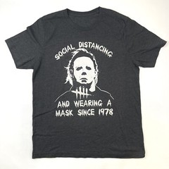 Halloween Michael Mayers Social Distancing Wearing Mask since 1979 T-Shirt M
