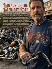 Vintage Harley-Davidson Biker Tee 2019 Riding Out Of lines.