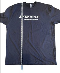 Dainese Orange County Motorcycle Street Bike Oversized Black T-Shirt XXL NWOT
