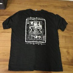 Bluebird Barbers Short Sleeve Shirt Black King Card on NextLevel NL Men’s M