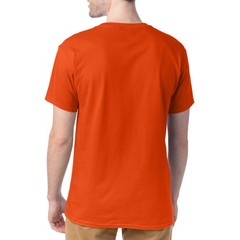 4-pack Mens Essentials Short Sleeve 100% Cotton T-Shirt 2X-Large Big Orange