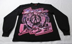 Evil Vice Unisex Adults’ Long Sleeve Mental Escape T-Shirt NC3 Black Medium NWT