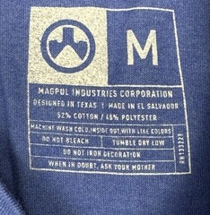 Magpul Hang 30 Blend Men’s Royal Heather Blue T-Shirt Medium Graphic Surf PMAG