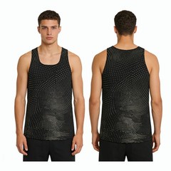 Men Tops Soft Vest Modern Streetwear Fashionable Shirts Sports Undershirts Gym