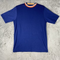 Vintage Gulf Oil Shirt Mens Size M Blue Gas Racing Tee Lot Of 2 Single Stitch