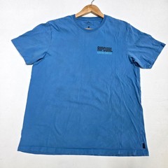 Rip Curl T Shirt Mens Large Blue Graphic Surfing Company Crafted For The Search