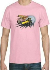 Adult DryBlend® T-Shirt – (YELLOW DRAGSTER LEGENDS – HOT ROD)