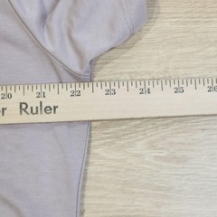 Cuts Shirt Mens 2XL Beige Elongated PYCA Pro Curve Hem Crewneck Tee Stretch