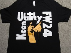 KEEN UTILITY Black Sabbath Parody T-SHIRT Mens M FW24 Vol 4 Ozzy Promo Boot Shoe