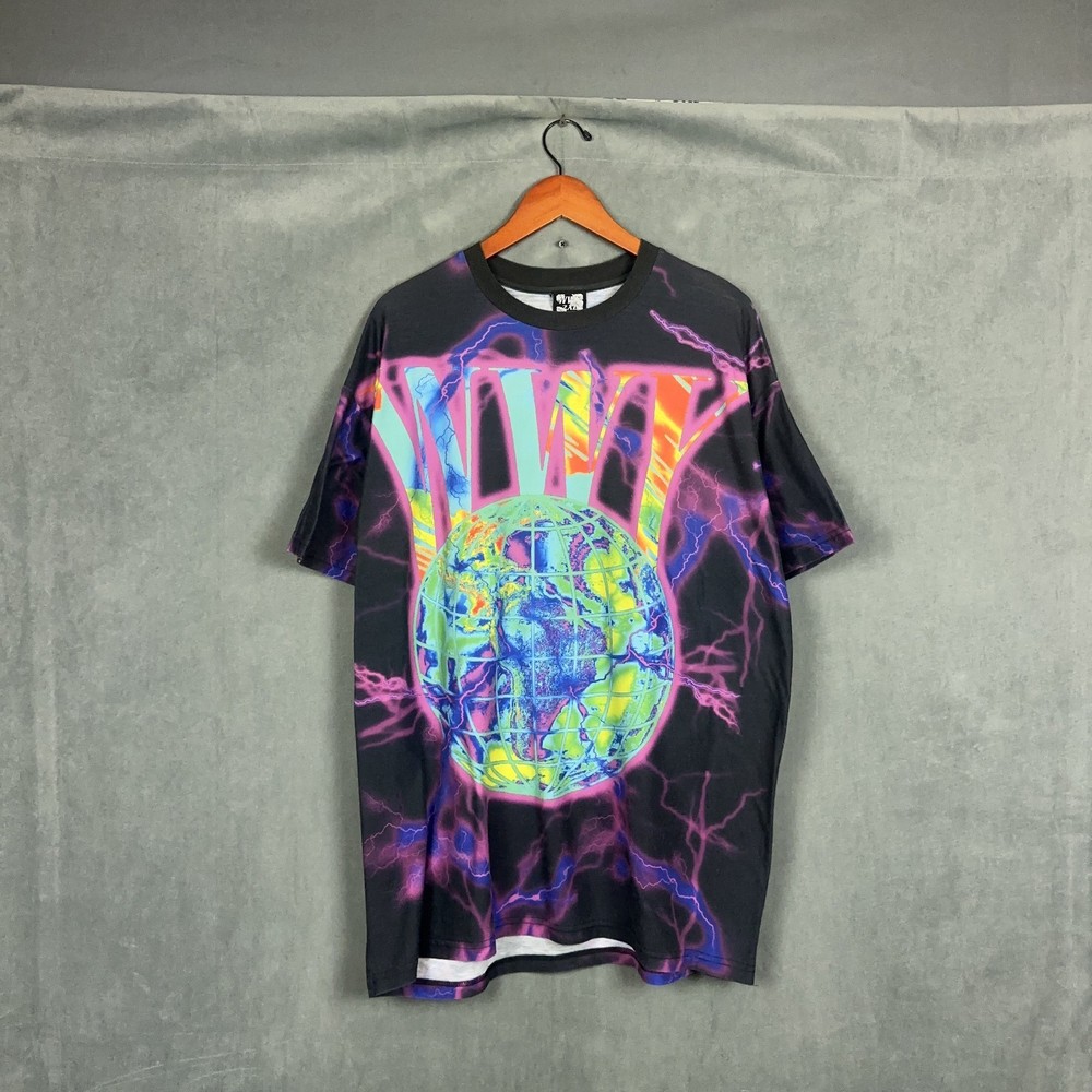 Wolrl Wide Youth t shirt Mens Size XXL Streetwear Cryber Rave Y2K Style