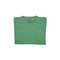 John Ashford T-Shirt – Solid Green Short Sleeve Cotton L Tee – Mens Large EUC
