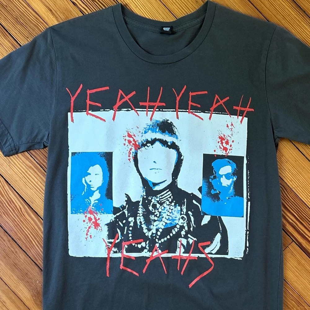 Yeah Yeah Yeahs Band 90s Retro style Basic black Unisex T shirt vtg NH22818