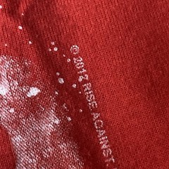 vintage y2k rise against hardcore punk rock band sleveless size small