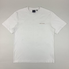 Daily Paper Shirt Mens Large White Cut And Sew Pattern Graphic Tee