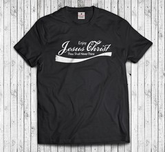 Jesus Christ Enjoy T-Shirt Thou Shall Never Thirst Funny vintage Christ – Cola