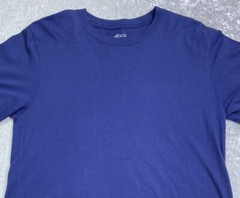BCG Blue Short Sleeve Crew Neck Ultra Soft T-Shirt Mens Size Medium