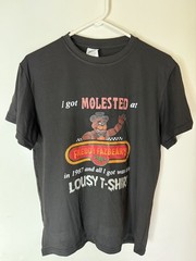 Five Nights At Freddy’s Short Sleeve Shirt Medium FNAF Adult Shocking Funny