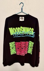 Rare Mood Swings Racing Made In USA Hype Designer Long Sleeve Shirt Not In Mood