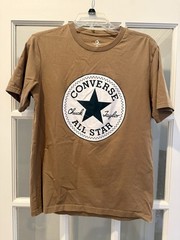Men’s Small Brown Converse T-shirt