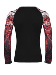 Men’s UPF 50+ Rash Guard Shirts Long Sleeve Swim Shirt Quick Dry Surfing/Diving