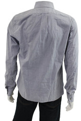 The Men’s Store at Bloomingdale’s Mens Gray Point Dress Shirt Size M