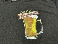 Beers Of Octoberfest-Money Can’t Buy Happiness-Buy Beer-Black-Size Large