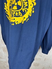 Ned’s Atomic Dustbin Rock Band Vintage Long Sleeve T-shirt Size XL Navy Blue