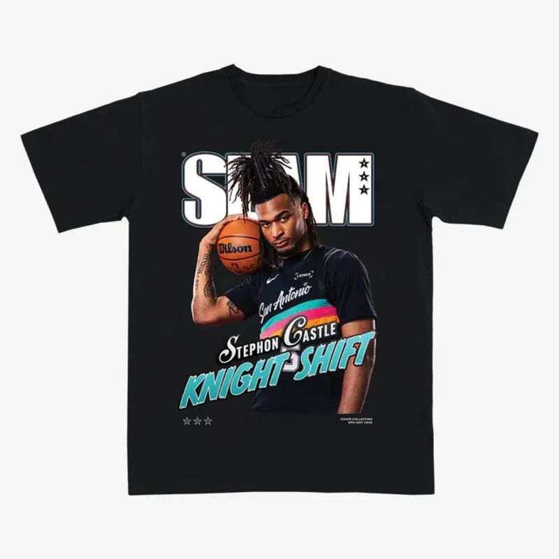 SLAM Stephon Castle “Night Shift” Basketball T-Shirt – Retro Graphic Tee for Fan