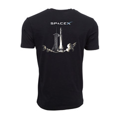 Space X Launch Station Graphic T shirt