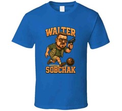 The Big Lebowski Walter Sobchak Retro 80’s Movie Caricature T Shirt
