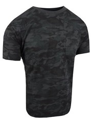 Short Sleeve T Shirt Camo Camouflage Tactical Pocket Tee Shirt TRUE TO SIZE FIT!