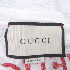 Gucci Shisa Japanese pattern Linen T-shirt – DUTY FREE