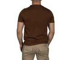 AERONAUTICA MILITARY Men’s 241TS2218J641 57545 Short Sleeve T-Shirt Brown