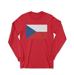 Czech Republic Pride Soucek 22 Two-Sided Jersey Style Long Sleeve T-Shirt