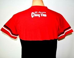 Chiang Khan THAILAND TShirt Men’s Size XL Deep Red Bicycle Bike Hipster Town NEW