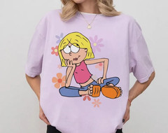 Lizeee shirt Colorful Floral Lizzieeeee Tee, Vacation Shirt