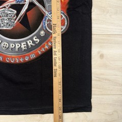 Y2K Orange County Choppers shirt size Mens Small Y2K Flame Motorcycle EUC