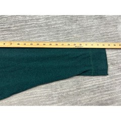 Foundry Henley Mens 4XL Green Long Sleeve Shirt Big and Tall Heathered Cotton