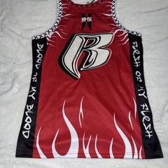 Headgear Classics Ruff Ryder’s Dark Man X Red Jersey Mens Medium