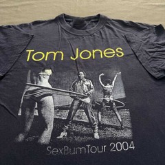 2004 Tom Jones sexbum Tour Unisex Classic T-Shirt Black S-5XL MO008