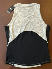 Under Armour Gray Black I Can’t Stop Sleeveless Compression Tank Top XL