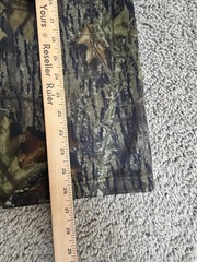 Mossy Oak FieldStaff Shirt Mens M Green Camouflage Tee Top Tagless Polyester
