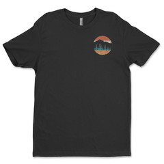 Custom T-Shirt Mountains/ Unisex Soft Style T-Shirts, Next Level- Cotton