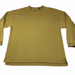 VTG GAP Men’s 100% Cotton Heavyweight L/S Tee T-Shirt Brown • USA • XL